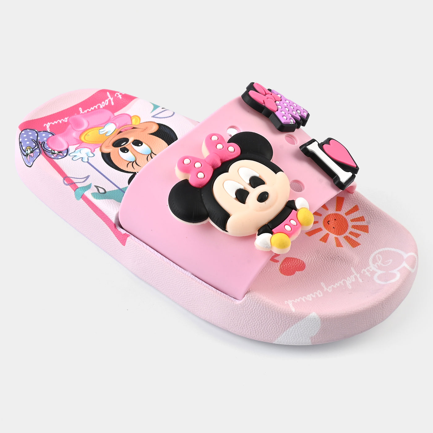 Girls Slippers 222-49-Pink