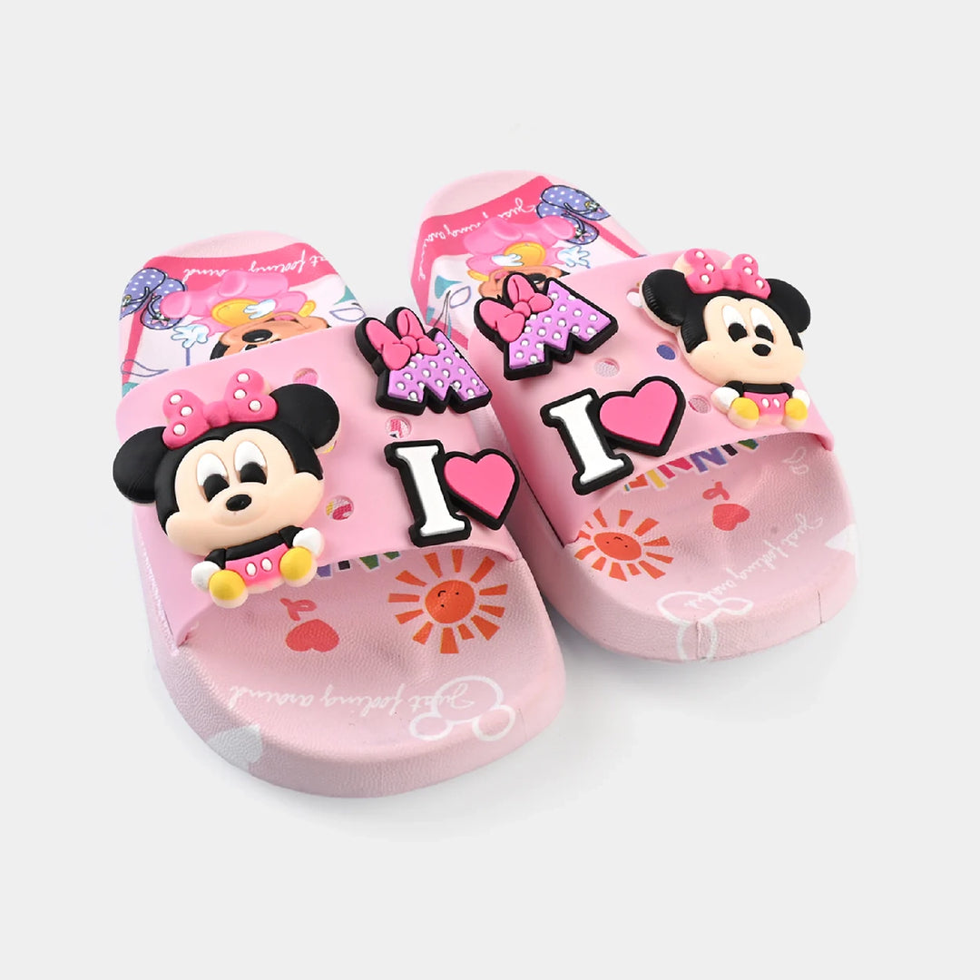 Girls Slippers 222-49-Pink