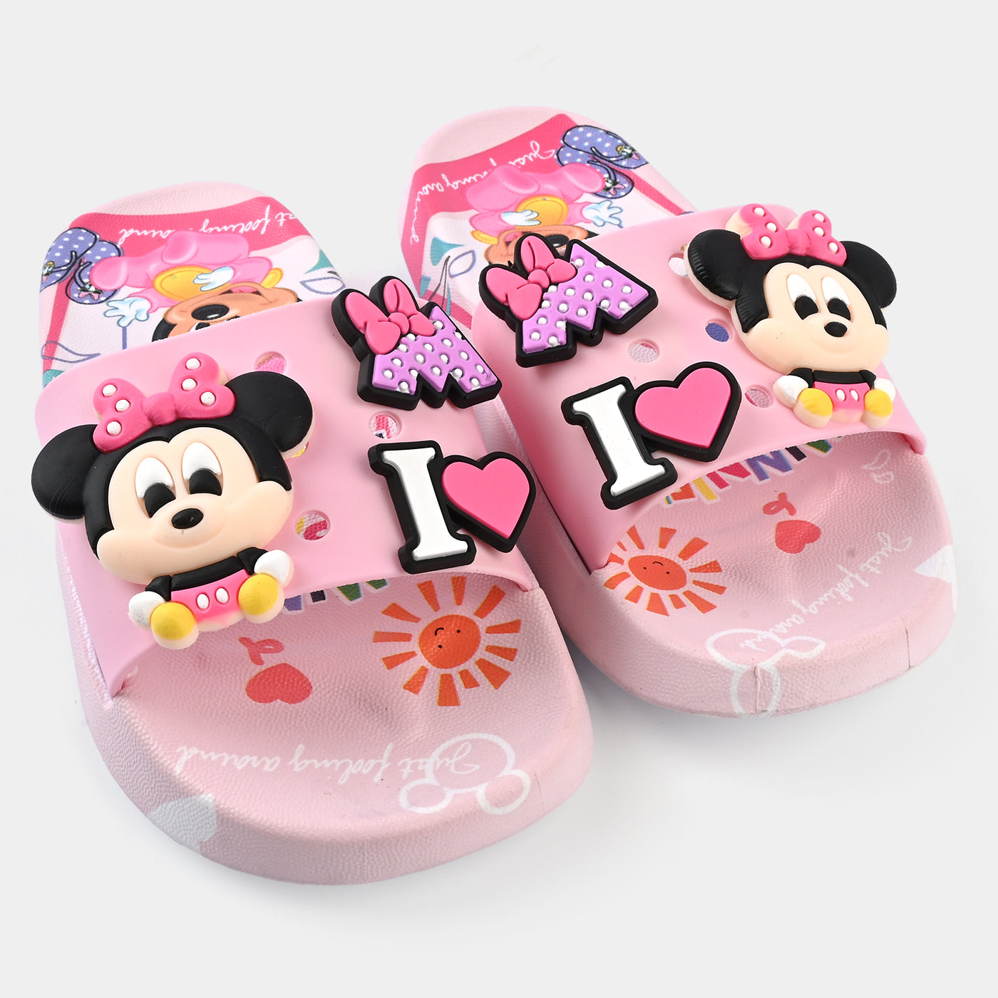 Girls Slippers 222-49-Pink