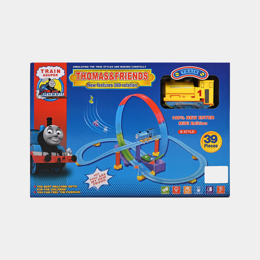 Character & Friends Train & Track Set