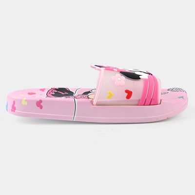 Girls Slippers 208-A18-Pink