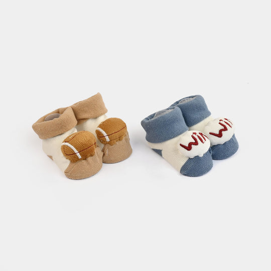Premium Baby Socks Gift Set | 2 Pairs