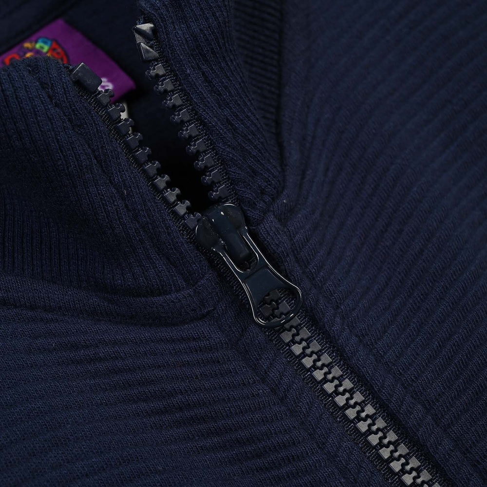 Boys Ottoman Knitted Jacket Real Energy-NAVY