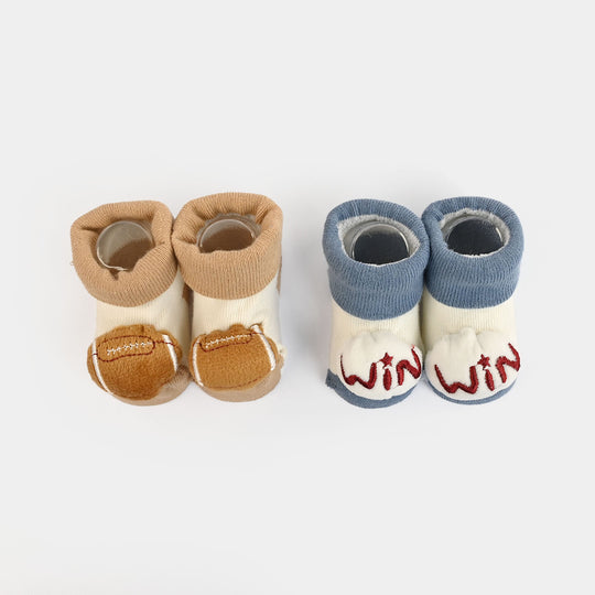 Premium Baby Socks Gift Set | 2 Pairs