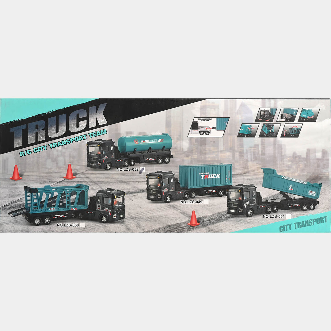 2.4G Remote Control City Transport Truck