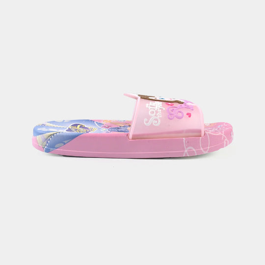 Girls Slippers 208-A12-Pink