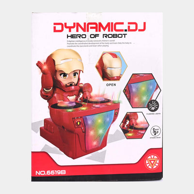 Dynamic DJ Hero Of Robot With Light & Music Toy