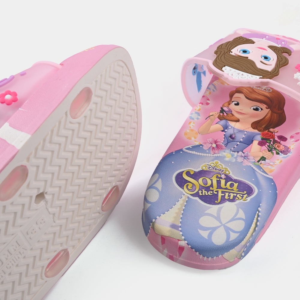 Girls Slippers 208-A12-Pink