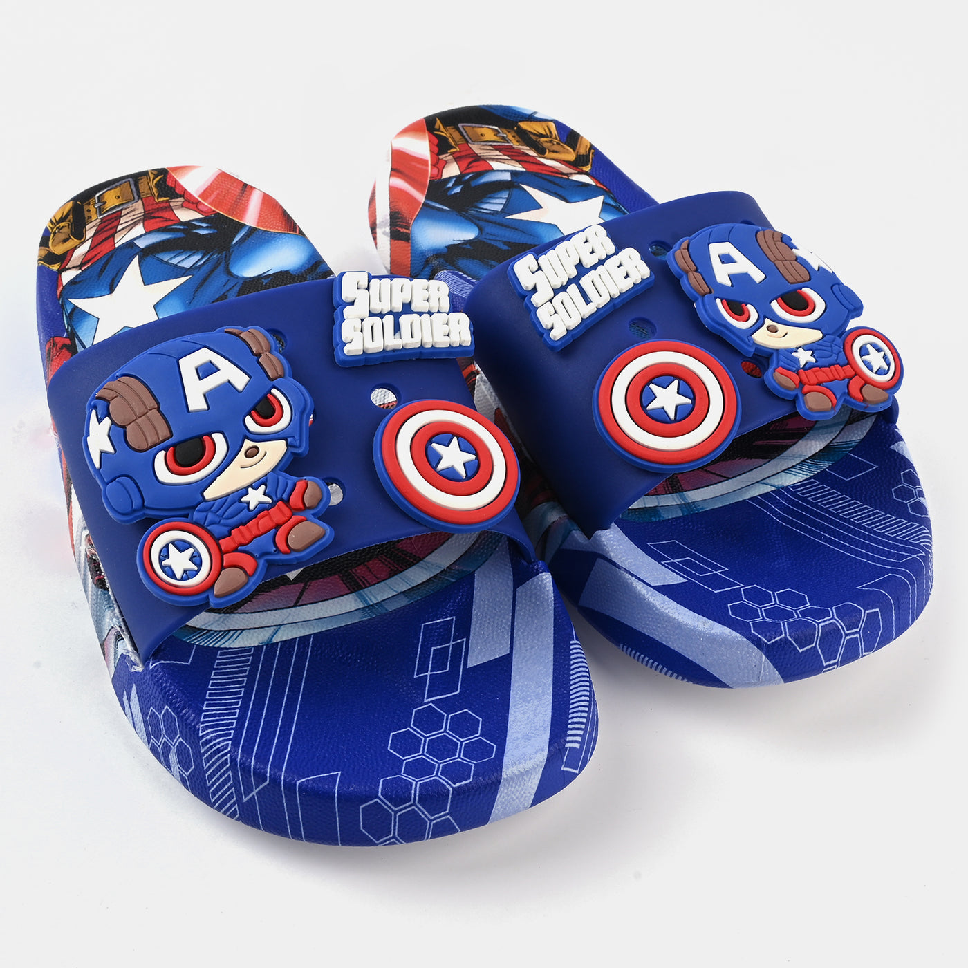 Boys Slippers 222-39-Blue