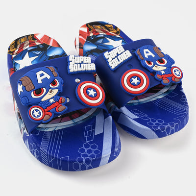 Boys Slippers 222-39-Blue