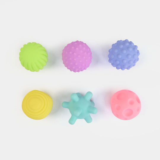 Soft Stuff Textured Balls 6Pcs
