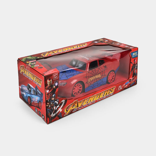 Remote Control Superhero Car Toy for Kids