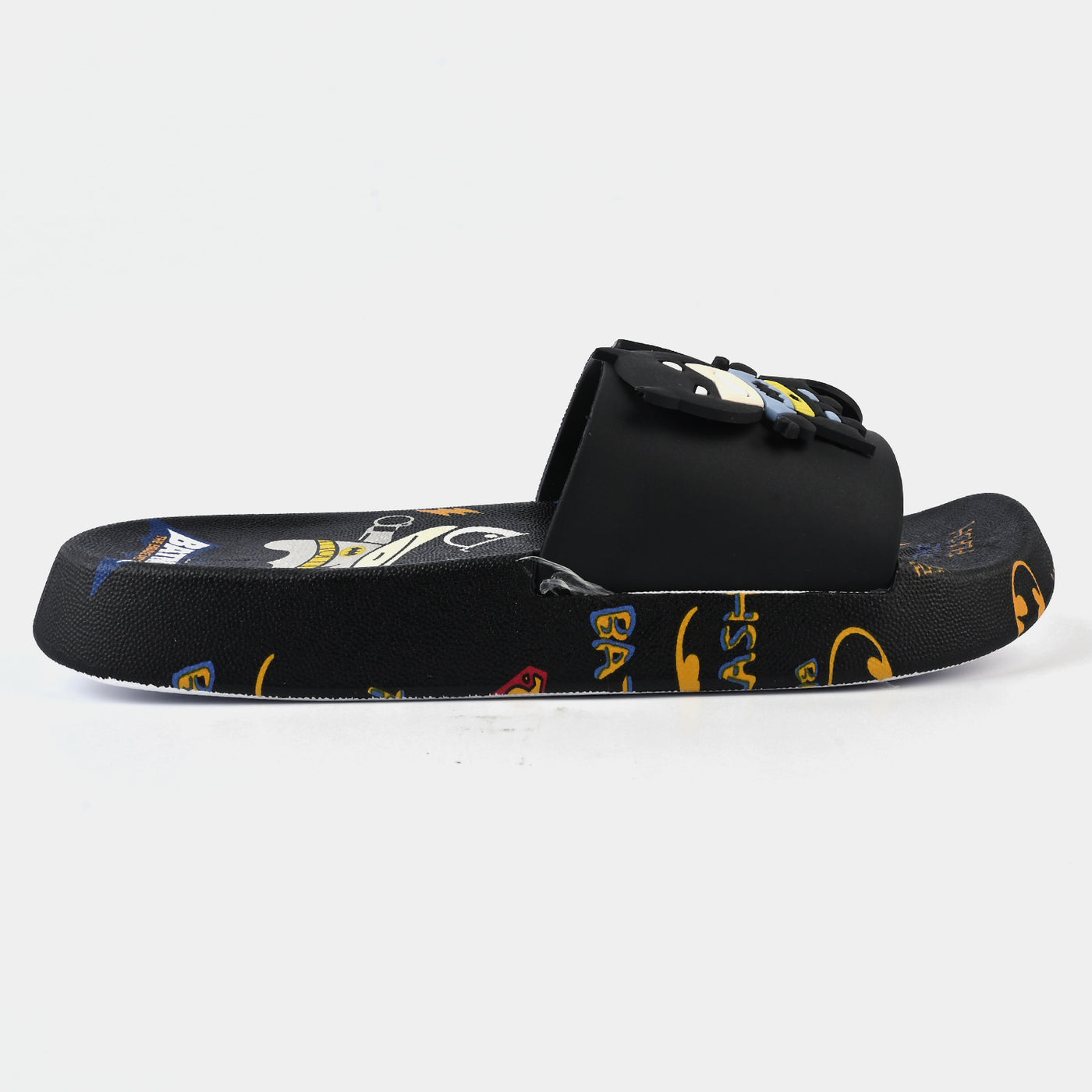 Boys Slippers 222-26-BLACK