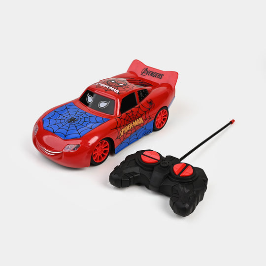 Remote Control Superhero Car Toy for Kids