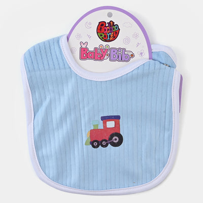 Infant Baby Bib/Apron Light Blue | 0M+