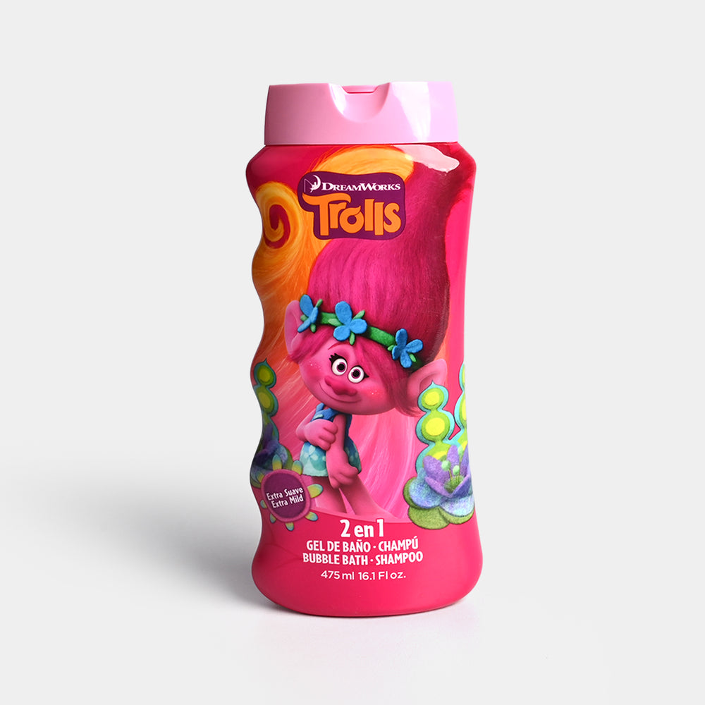 Trolls 2 IN 1 Bath & Shampoo For Kids