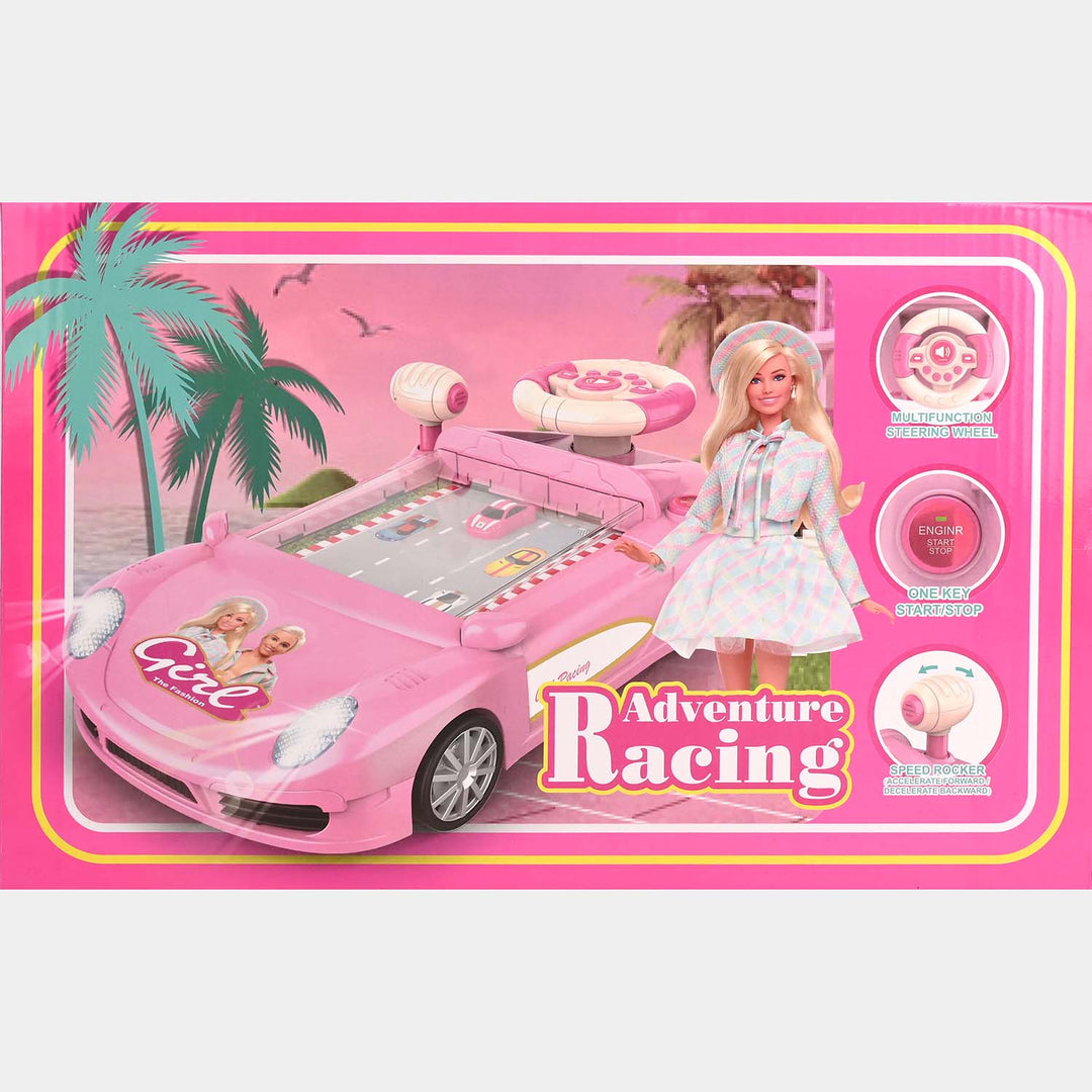 Character Steering Wheel Car Game