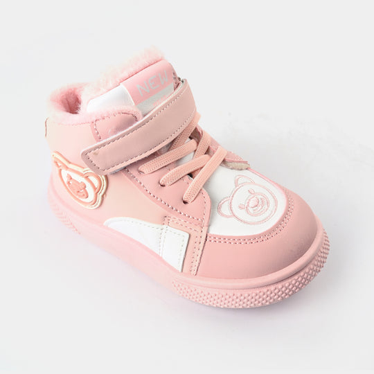 Girls Boots H06-Pink