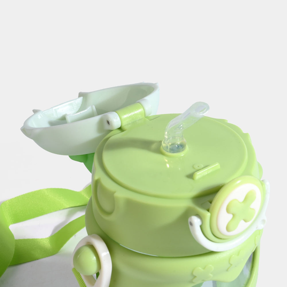 KIDS STRAW WATER BOTTLE/BEAKER | SH2704 - GREEN