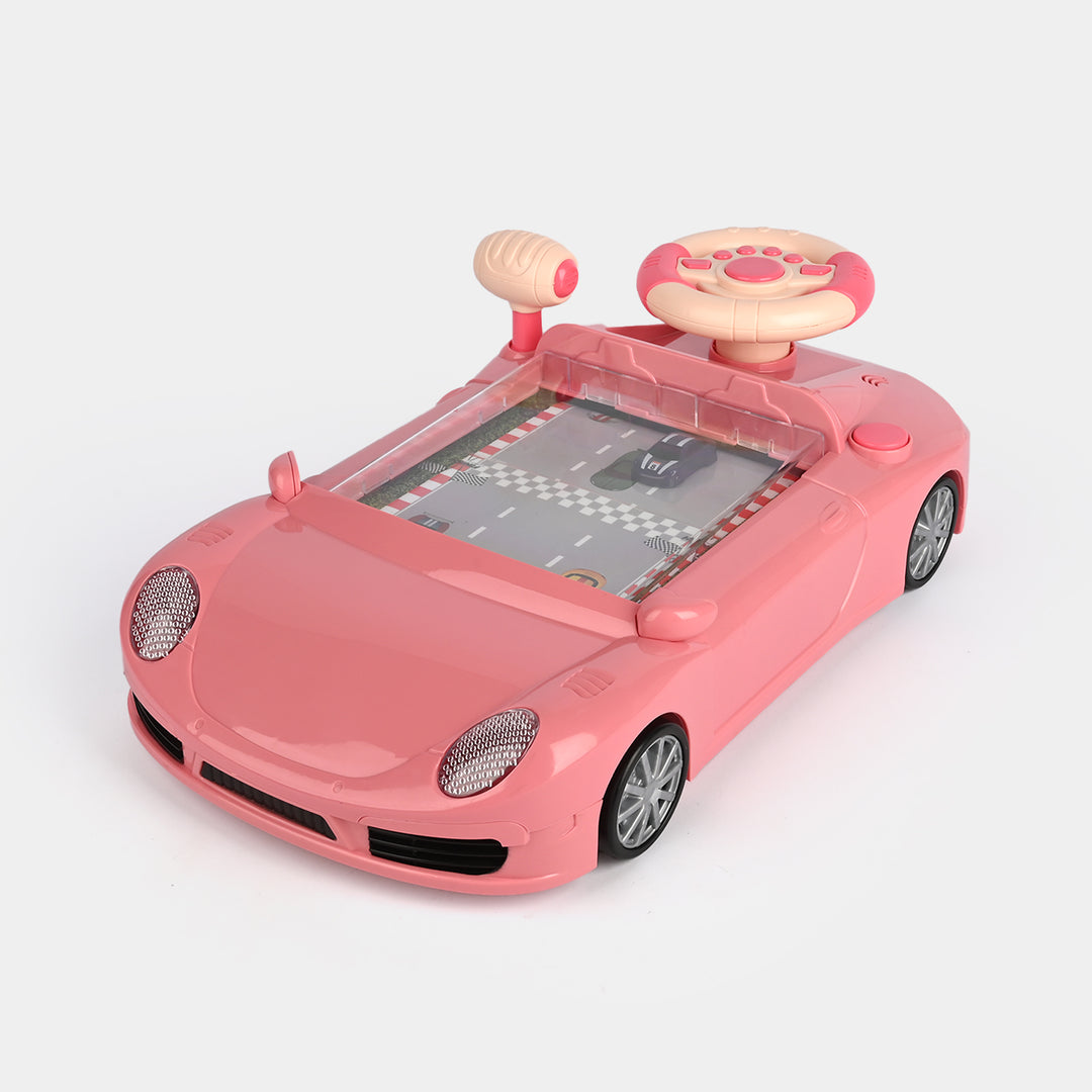 Character Steering Wheel Car Game