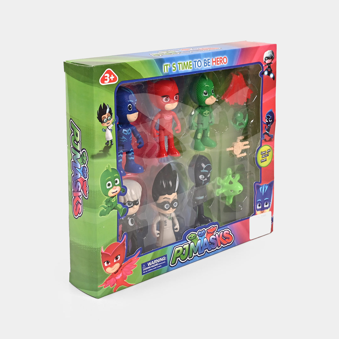 Character Cartoon Heroes Toy Play Set