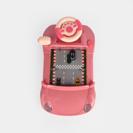 Character Steering Wheel Car Game
