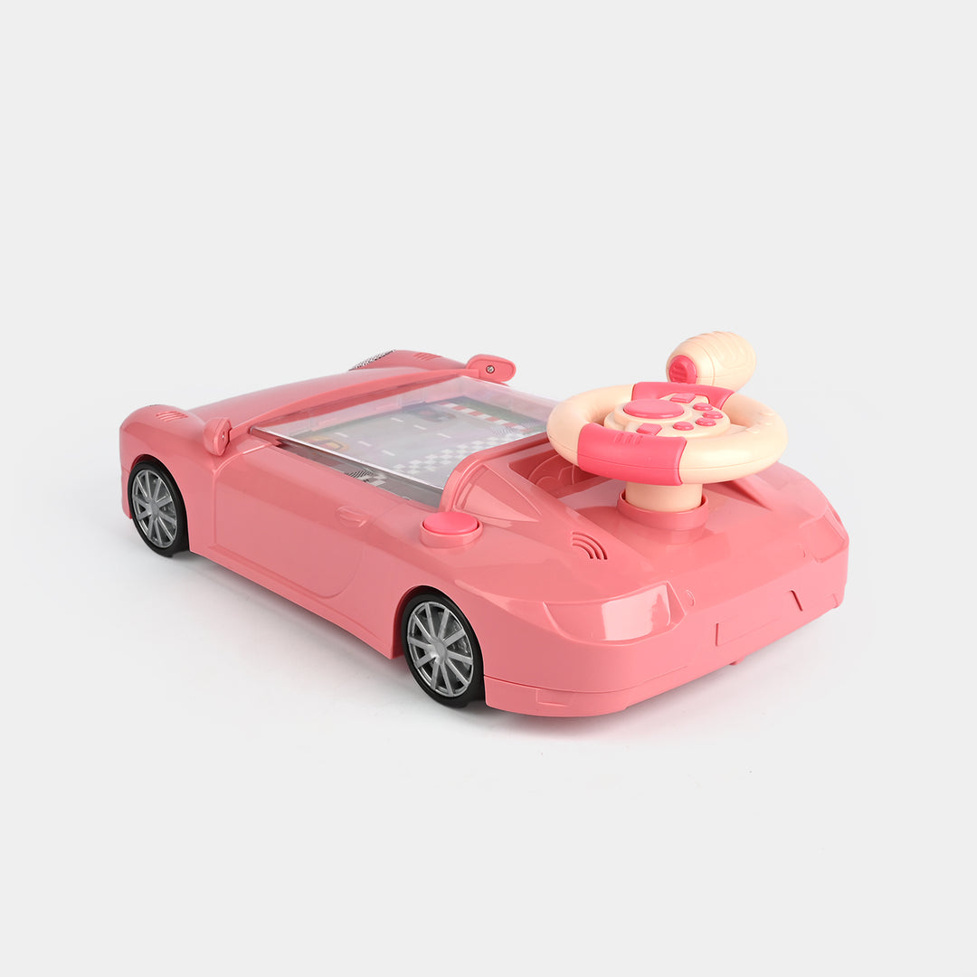 Character Steering Wheel Car Game