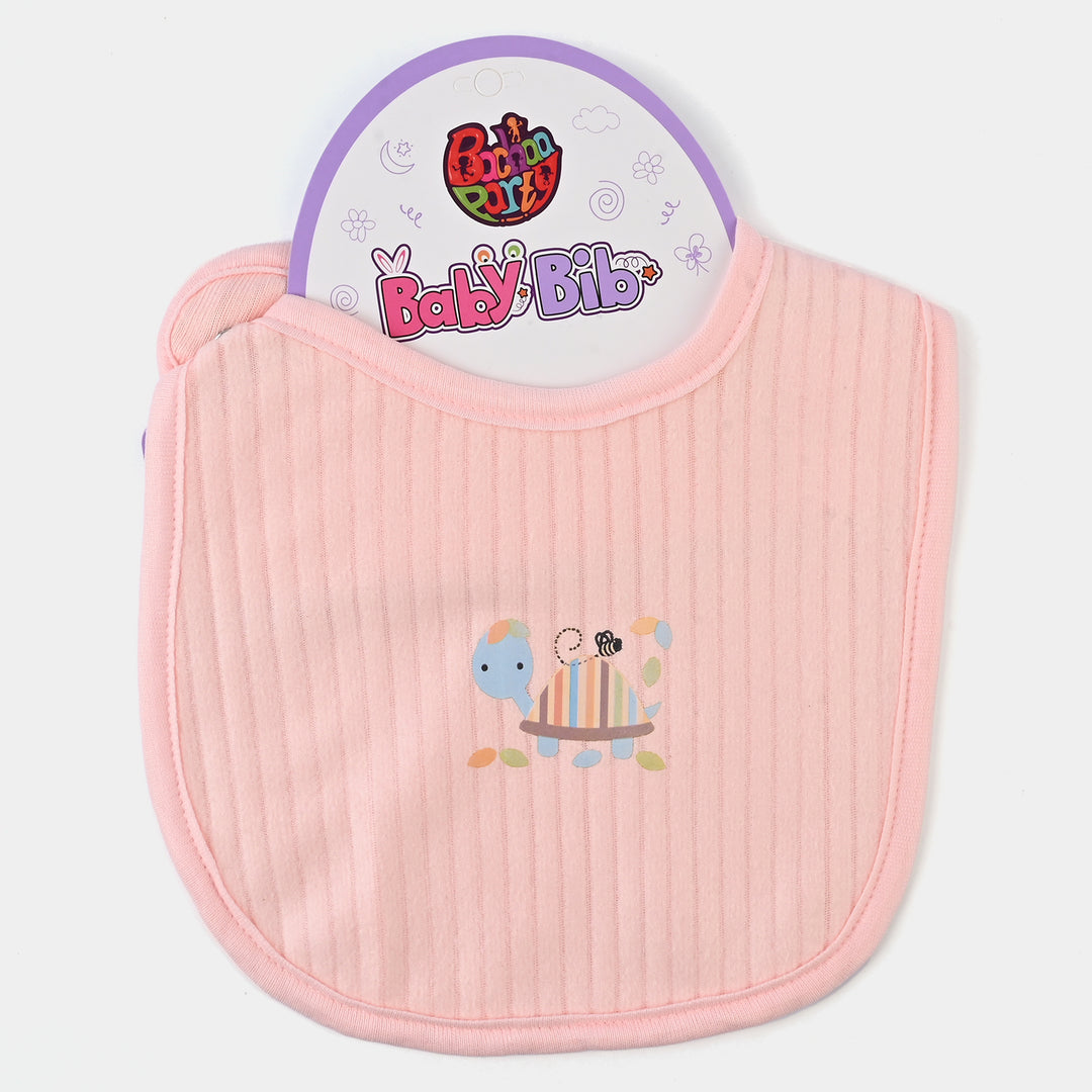 Infant Baby Bib/Apron Light Pink | 0M+