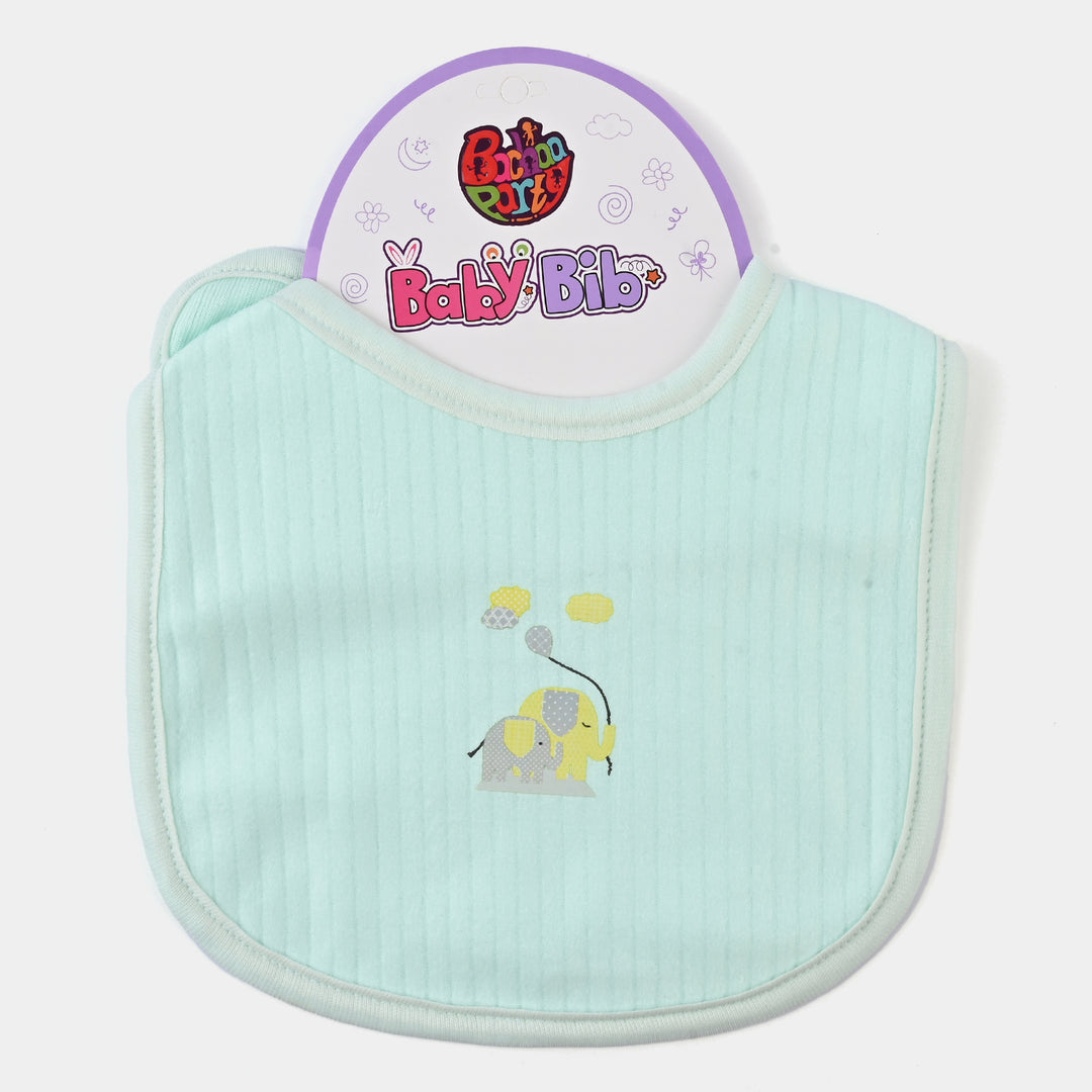 Infant Baby Bib/Apron Light Sea Green | 0M+