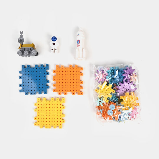 Space Gear Buildings Blocks 52Pcs Set