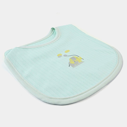 Infant Baby Bib/Apron Light Sea Green | 0M+