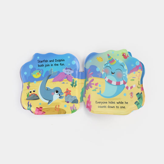Bath Time Narwhal Book Fun With Squeaky sound