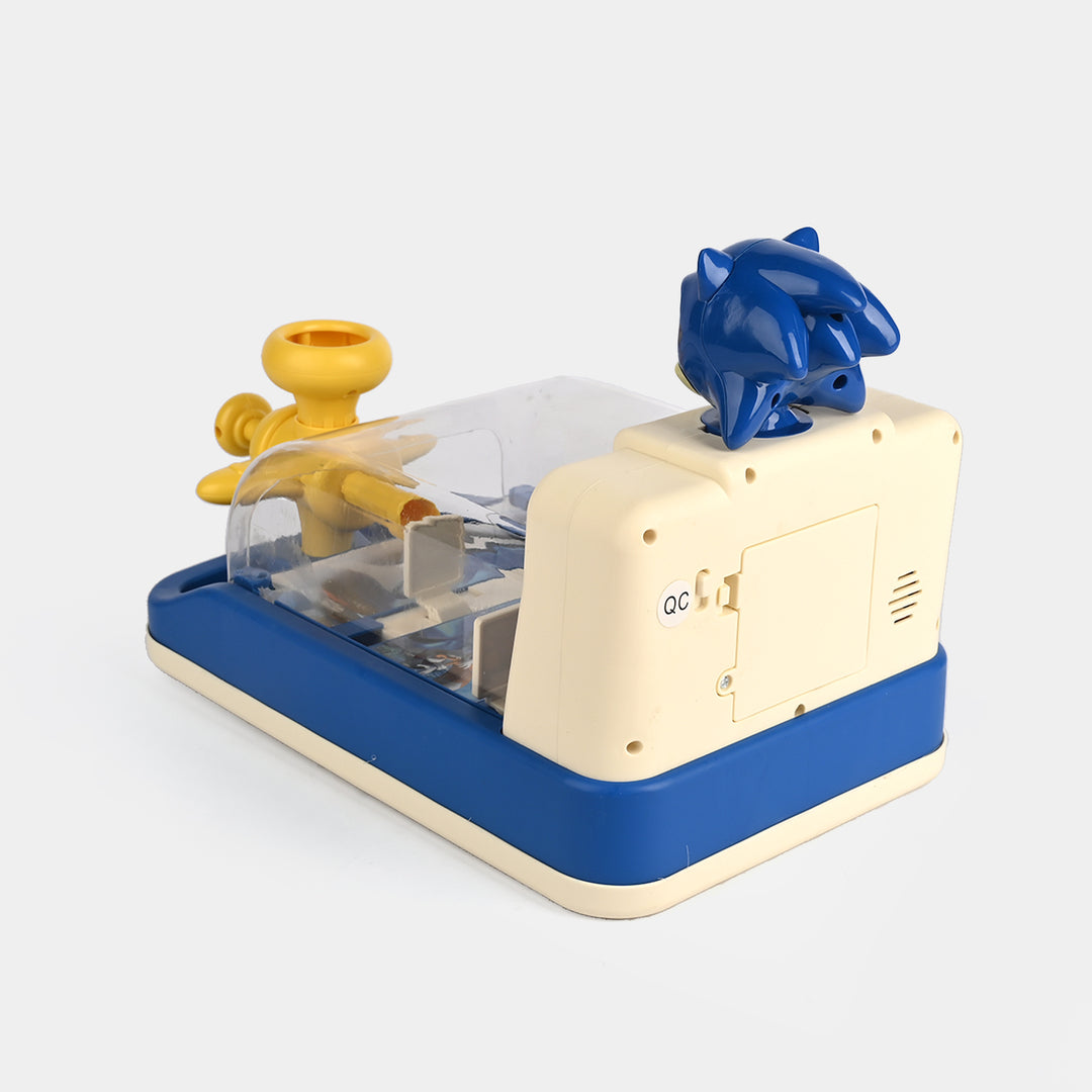 Electronic Tabletop Pinball / Ball Launcher Game