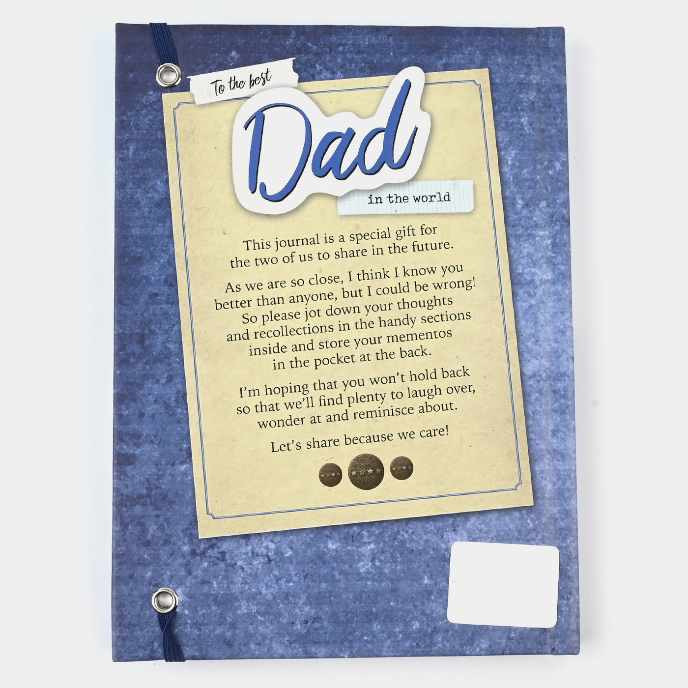 To The Best Dad In The World Book