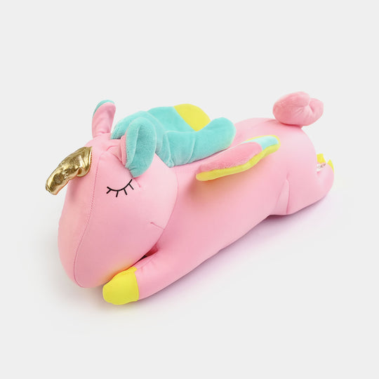 Soft Bean Character Lying Small Toy - Pink