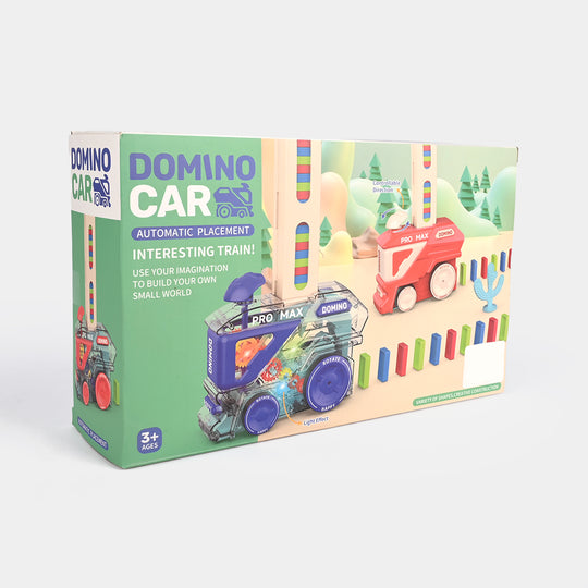 Automatic Placement Domino Train Toy
