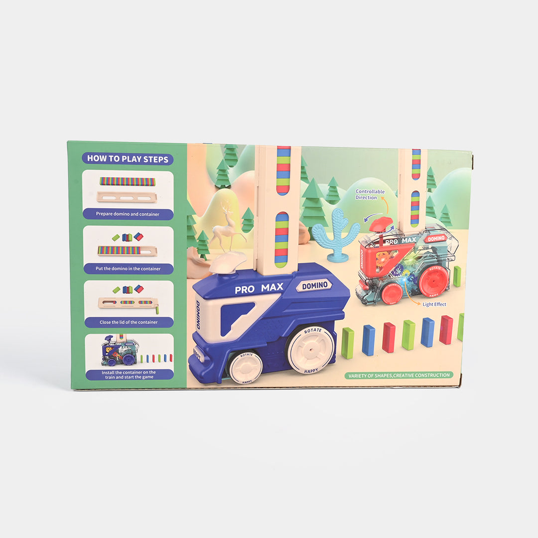 Automatic Placement Domino Train Toy