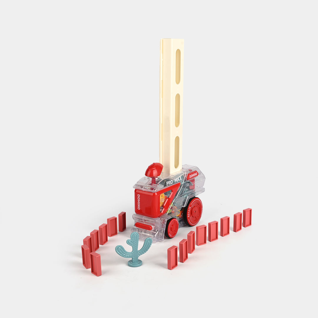 Automatic Placement Domino Train Toy
