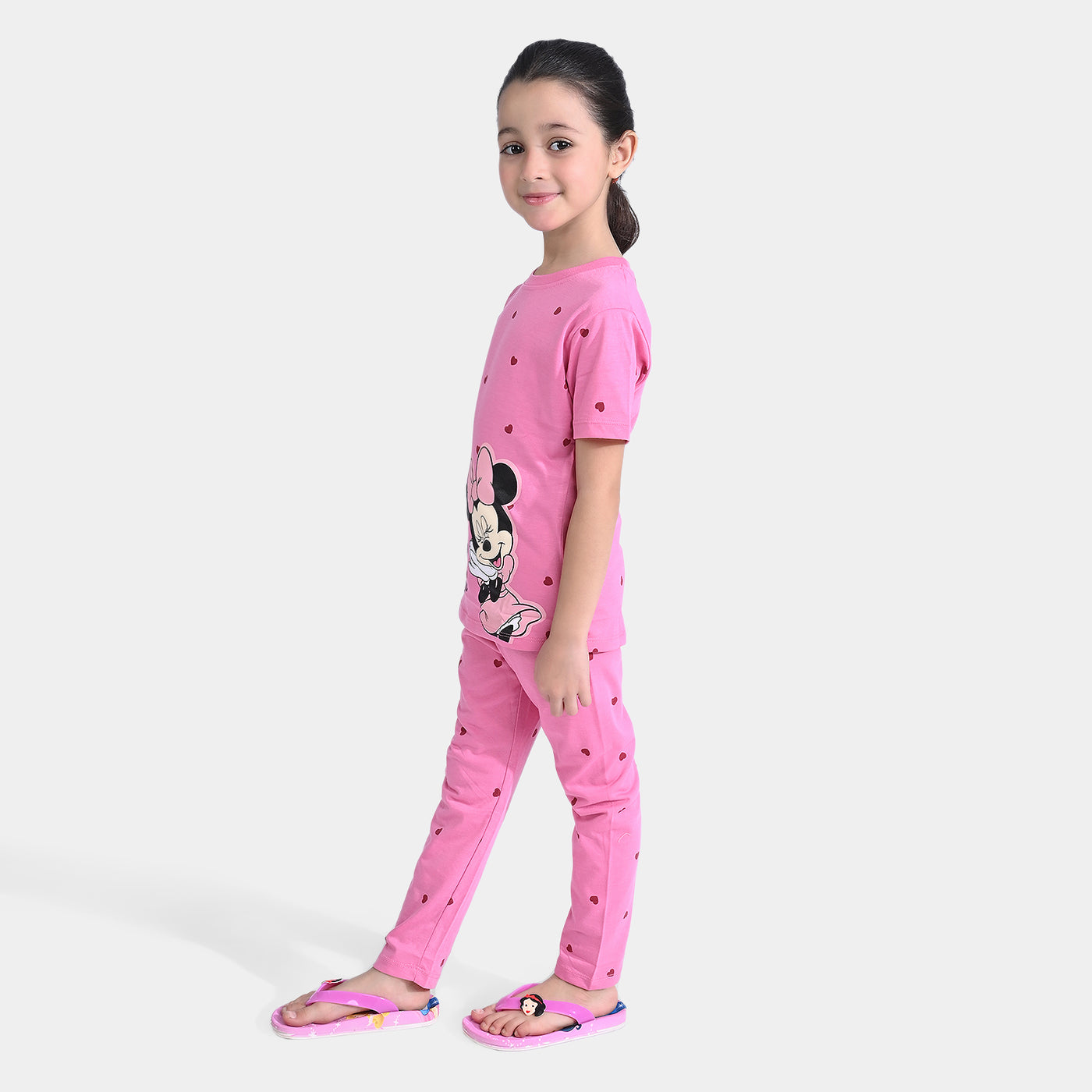 Girls PC Jersey NightSuit Enjoy the Little Things-P.Cosmos