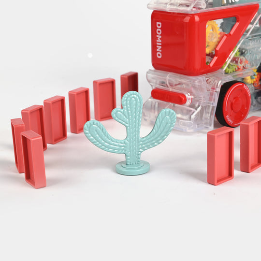 Automatic Placement Domino Train Toy