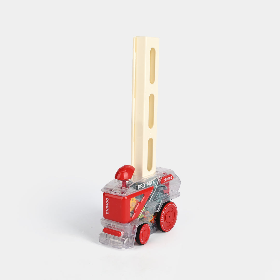 Automatic Placement Domino Train Toy