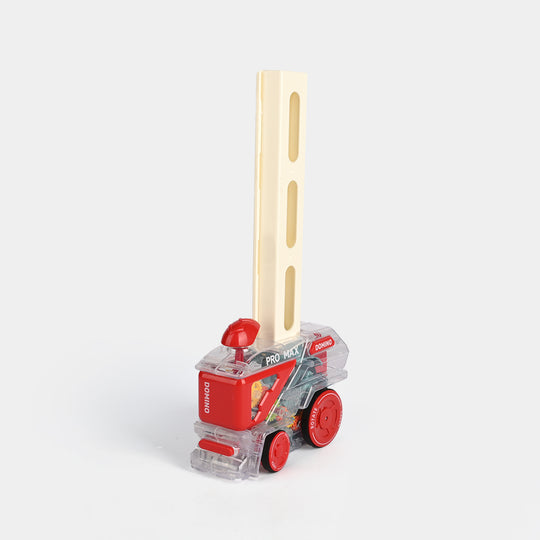 Automatic Placement Domino Train Toy