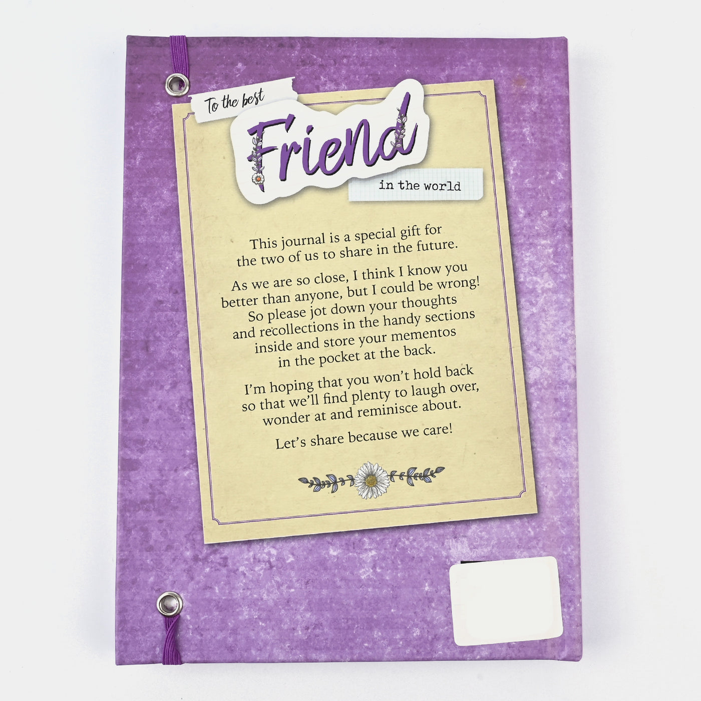 To The Best Friend In The World Book