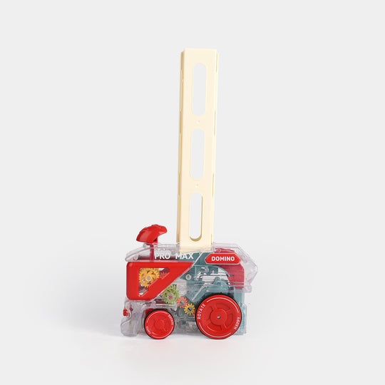 Automatic Placement Domino Train Toy