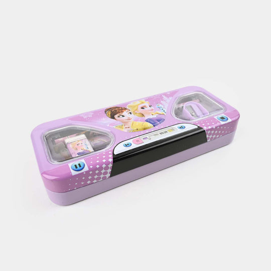 Stationary Pencil Box Metal for Kids