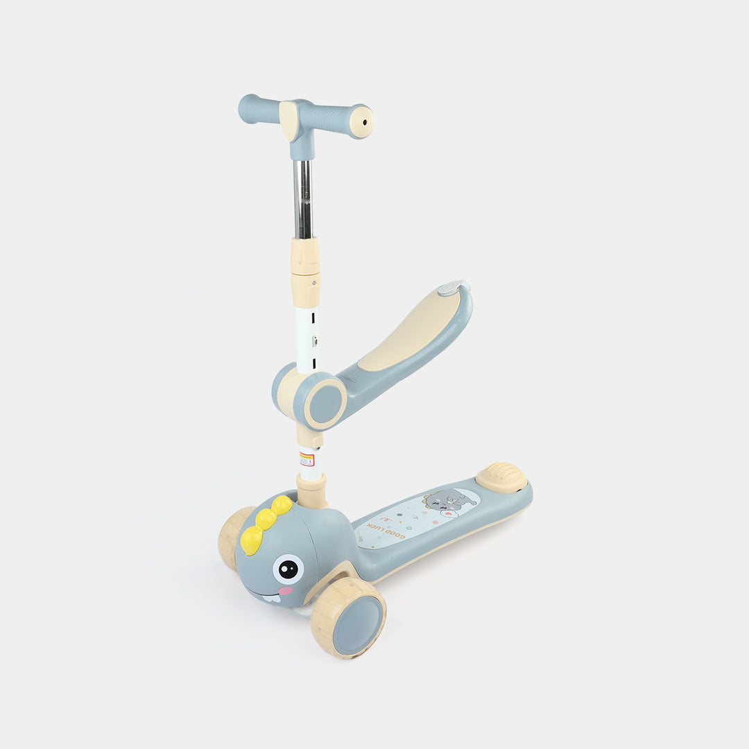 Kids' 3-Wheel Scooty with Lights & Sound | 7691 Blue