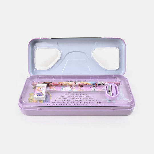 Stationary Pencil Box Metal for Kids