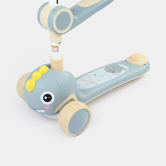 Kids' 3-Wheel Scooty with Lights & Sound | 7691 Blue