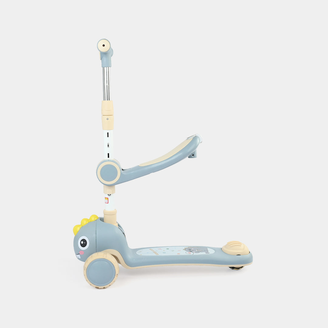 Kids' 3-Wheel Scooty with Lights & Sound | 7691 Blue
