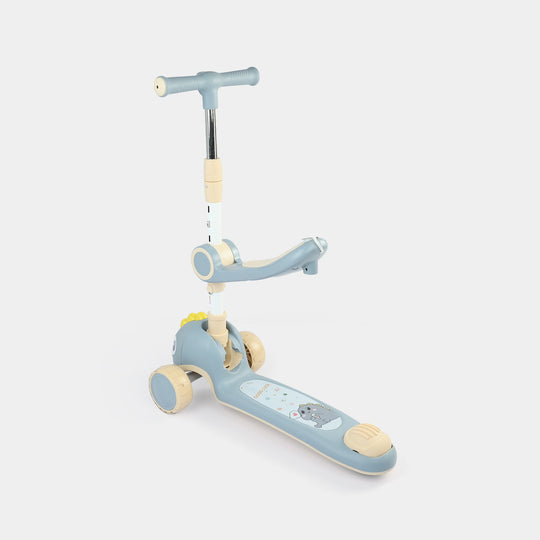Kids' 3-Wheel Scooty with Lights & Sound | 7691 Blue